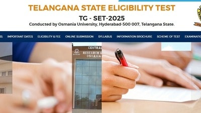 టీజీ సెట్ -2025 టీజీ సెట్ -2025