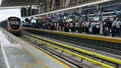 The Yellow Line, a 19.143-km elevated corridor connecting RV Road in Jayanagar to Bommasandra via Electronic City. (X/@WF_Watcher) The Yellow Line, a 19.143-km elevated corridor connecting RV Road in Jayanagar to Bommasandra via Electronic City. (X/@WF_Watcher)