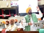 Opposition parties in Punjab launched a scathing attack on the Aam Aadmi Party (AAP) government over a spate of crimes in the state recently, asking chief minister Bhagwant Mann, whether this is his Rangla Punjab. (File photo) Opposition parties in Punjab launched a scathing attack on the Aam Aadmi Party (AAP) government over a spate of crimes in the state recently, asking chief minister Bhagwant Mann, whether this is his Rangla Punjab. (File photo)
