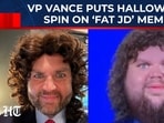 Vice President JD Vance turned a popular internet joke into a viral moment by dressing as his own “Fat JD” meme for Halloween. Vice President JD Vance turned a popular internet joke into a viral moment by dressing as his own “Fat JD” meme for Halloween.