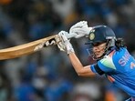 Smriti Mandhana in action against Australia during the ICC Cricket Word Cup. (AFP) Smriti Mandhana in action against Australia during the ICC Cricket Word Cup. (AFP)