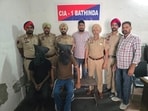 The accused in police custody. (HT) The accused in police custody. (HT)