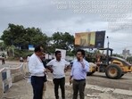 The civic body has already made financial provisions for land acquisition to widen the main road to 50 metres, with plans to take up full-scale development once land possession is completed. (HT) The civic body has already made financial provisions for land acquisition to widen the main road to 50 metres, with plans to take up full-scale development once land possession is completed. (HT)