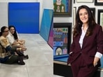 Curator Ina Puri and Shefali Varma, Chairperson, The Ardee Foundation