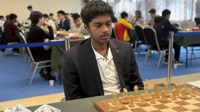 Pranav V will be in action in Round 1. (X)
