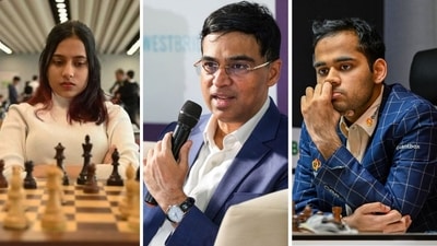 Viswanathan Anand spoke about Divya Deshmukh and Arjun Erigaisi's upcoming World Cup campaigns. Viswanathan Anand spoke about Divya Deshmukh and Arjun Erigaisi's upcoming World Cup campaigns.