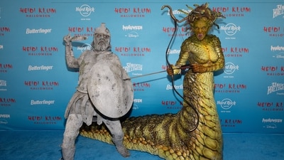 Meanwhile, Heidi Klum's 24th annual Halloween party took place at the Hard Rock Hotel in New York on Friday, October 31. (CJ Rivera/Invision/AP) Meanwhile, Heidi Klum's 24th annual Halloween party took place at the Hard Rock Hotel in New York on Friday, October 31. (CJ Rivera/Invision/AP)