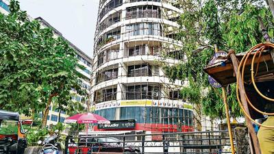 Aarrya had stocked flammable liquid in RA Studio on Saki Vihar Road. (PTI) Aarrya had stocked flammable liquid in RA Studio on Saki Vihar Road. (PTI)