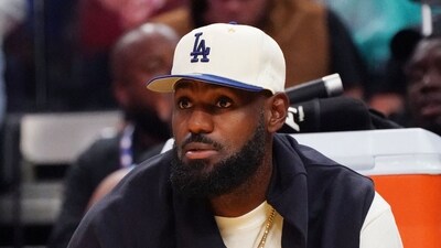 Los Angeles Lakers forward LeBron James (23) will miss at least the first 10 regular-season games. (IMAGN IMAGES via Reuters Connect)