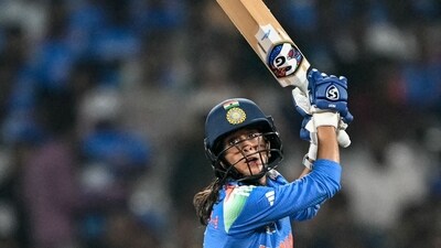Jemimah Rodrigues in action during her historic 127* at DY Patil Stadium vs Australia. (AFP) Jemimah Rodrigues in action during her historic 127* at DY Patil Stadium vs Australia. (AFP)