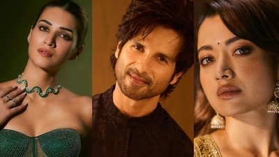 Shahid Kapoor, Kriti Sanon and Rashmika Mandanna will soon land in New Delhi. Shahid Kapoor, Kriti Sanon and Rashmika Mandanna will soon land in New Delhi.
