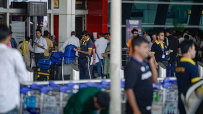 The Nepal citizen was reportedly stopped at the Indira Gandhi International Airport in New Delhi, and sent back to Kathmandu. (HT Photo/File) The Nepal citizen was reportedly stopped at the Indira Gandhi International Airport in New Delhi, and sent back to Kathmandu. (HT Photo/File)