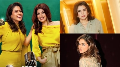 Farah Khan and Ananya Panday all set to appear on Two Much With Kajol and Twinkle. Farah Khan and Ananya Panday all set to appear on Two Much With Kajol and Twinkle.