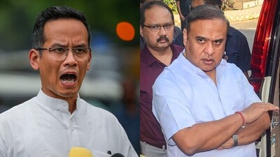 Congress' Assam chief Gaurav Gogoi took a jibe at Himanta Sarma and said his remarks were an “example of why he is unfit as the Chief Minister of the people of Assam.” (File)