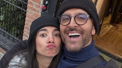Hrithik Roshan also posted pictures and videos with Saba Azad while wishing her on her birthday. Hrithik Roshan also posted pictures and videos with Saba Azad while wishing her on her birthday.