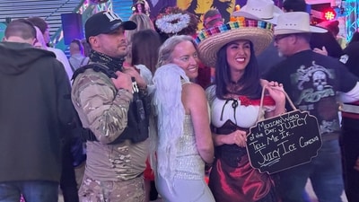 Lauren Boebert's alleged Halloween costume has gone viral (X/@mike4colorado) Lauren Boebert's alleged Halloween costume has gone viral (X/@mike4colorado)