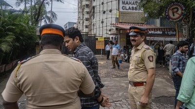The accused was shot by the police during a confrontation, leading to his death. (Satish Bate/ HT Photo) The accused was shot by the police during a confrontation, leading to his death. (Satish Bate/ HT Photo)