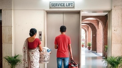 "Assigning gig workers a separate lift is a far more nuanced issue that goes beyond class divide," says Advocate Akash Krishna Sharma "Assigning gig workers a separate lift is a far more nuanced issue that goes beyond class divide," says Advocate Akash Krishna Sharma
