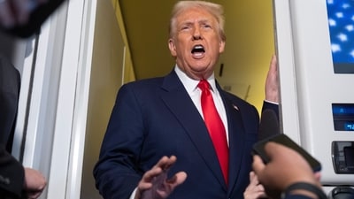 Trump on Friday posted, without evidence, that "thousands of Christians are being killed (and) Radical Islamists are responsible for this mass slaughter." (AP file)