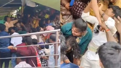 కాశీబుగ్గ వెంకటేశ్వర స్వామి ఆలయంలో తొక్కిసలాట కాశీబుగ్గ వెంకటేశ్వర స్వామి ఆలయంలో తొక్కిసలాట