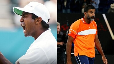 Leander Paes and Rohan Bopanna (AP) Leander Paes and Rohan Bopanna (AP)