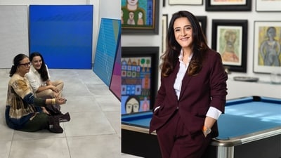 Curator Ina Puri and Shefali Varma, Chairperson, The Ardee Foundation Curator Ina Puri and Shefali Varma, Chairperson, The Ardee Foundation