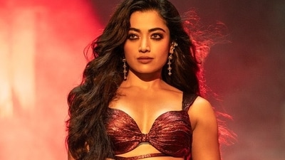 Thamma box office collection day 10: Rashmika Mandanna in a still from the film. Thamma box office collection day 10: Rashmika Mandanna in a still from the film.