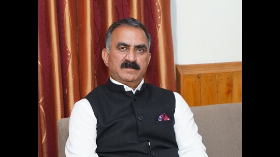 Himachal chief minister Sukhvinder Singh Sukhu