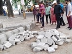 Residents are now demanding a fresh inspection, blacklisting of the contractor, and proper rectification before further damage occurs.(X/@GBAChiefComm)
