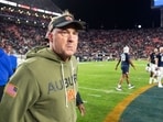 Head coach Hugh Freeze of the Auburn Tigers was fired on Saturday