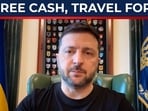 Zelensky's new move to bankrupt west? Free cash, travel for Ukrainians Zelensky's new move to bankrupt west? Free cash, travel for Ukrainians