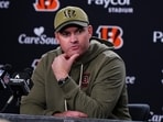Cincinnati Bengals head coach Zac Taylor speaks after his team's loss to the Chicago Bears Cincinnati Bengals head coach Zac Taylor speaks after his team's loss to the Chicago Bears