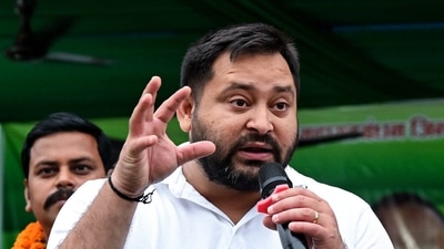 RJD's Tejashwi Yadav had previously spoken to HT where he talked about the grand alliances plan to have multiple deputy chief ministers. (Pappi Sharma)