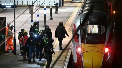 Of the 10 injured, nine are believed to have “life-threatening injuries”. (AFP) Of the 10 injured, nine are believed to have “life-threatening injuries”. (AFP)