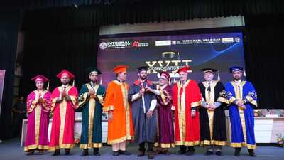 Convocation ceremony underway at Integral University. (HT PHOTO) Convocation ceremony underway at Integral University. (HT PHOTO)
