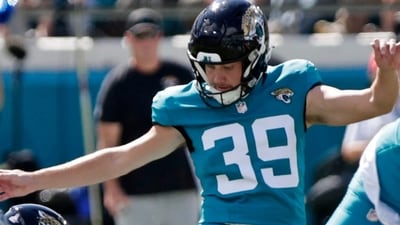During a preseason game against the Pittsburgh Steelers, Cam Little had scored a 70-yard field goal at the EverBank Stadium in Jacksonville, Florida. (Reuters)