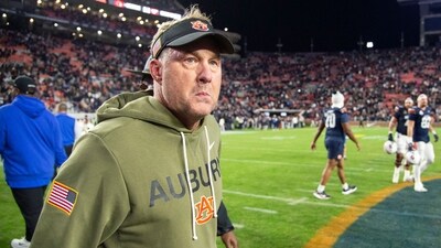 Head coach Hugh Freeze of the Auburn Tigers was fired on Saturday (Getty Images via AFP) Head coach Hugh Freeze of the Auburn Tigers was fired on Saturday (Getty Images via AFP)