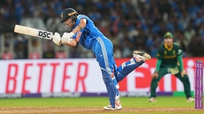 Initially, India posted 298/7 in 50 overs. (AP) Initially, India posted 298/7 in 50 overs. (AP)