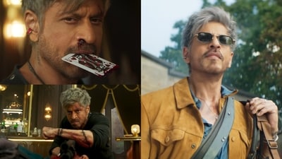Shah Rukh Khan in and as King