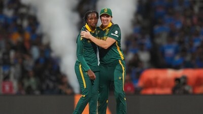 For South Africa, Ayabonga Khaka took two wickets. (PTI) For South Africa, Ayabonga Khaka took two wickets. (PTI)