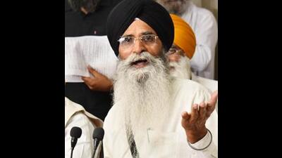 SAD is again going with Harjinder Singh Dhami for the SGPC president’s race. (HT File) SAD is again going with Harjinder Singh Dhami for the SGPC president’s race. (HT File)