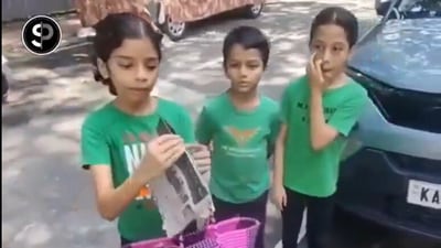 Internet users including Harsh Goenka lauded the kids from Bengaluru for fostering entrepreneurship and environmental responsibility. (X) Internet users including Harsh Goenka lauded the kids from Bengaluru for fostering entrepreneurship and environmental responsibility. (X)