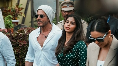 Shah Rukh Khan and Suhana Khan will star together in their first film, King. (PTI) Shah Rukh Khan and Suhana Khan will star together in their first film, King. (PTI)