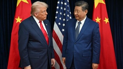 The US president claimed that Xi and those close to him had "openly said" that "'we would never do anything while President Trump is president. (AFP) The US president claimed that Xi and those close to him had "openly said" that "'we would never do anything while President Trump is president. (AFP)