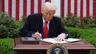 In a post on Truth Social, U.S. President Donald Trump warned that US would cut all aid to Nigeria if it didn't move fast to protect the Christian community there. (REUTERS)