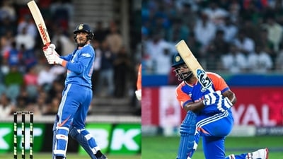 Shubman Gill and Sanju Samson in T20Is for India. (AP)