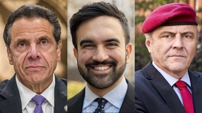 Zohran Mamdani is the Democratic candidate for the NYC Mayoral election, while Andrew Cuomo is contesting as in independent, and Curtis Sliwa on a Republican ticket. (X/@TrumpsHurricane, MatthewNichol5, SUBRATA30016572 ) Zohran Mamdani is the Democratic candidate for the NYC Mayoral election, while Andrew Cuomo is contesting as in independent, and Curtis Sliwa on a Republican ticket. (X/@TrumpsHurricane, MatthewNichol5, SUBRATA30016572 )