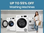 Front load washing machines at up to 55% discount on Amazon.