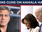 Democrat donor George Clooney blasts Kamala Harris' nomination