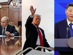 The US president drew no distinction between China's Xi Jinping and Russia's Vladimir Putin, calling them both equally tough.